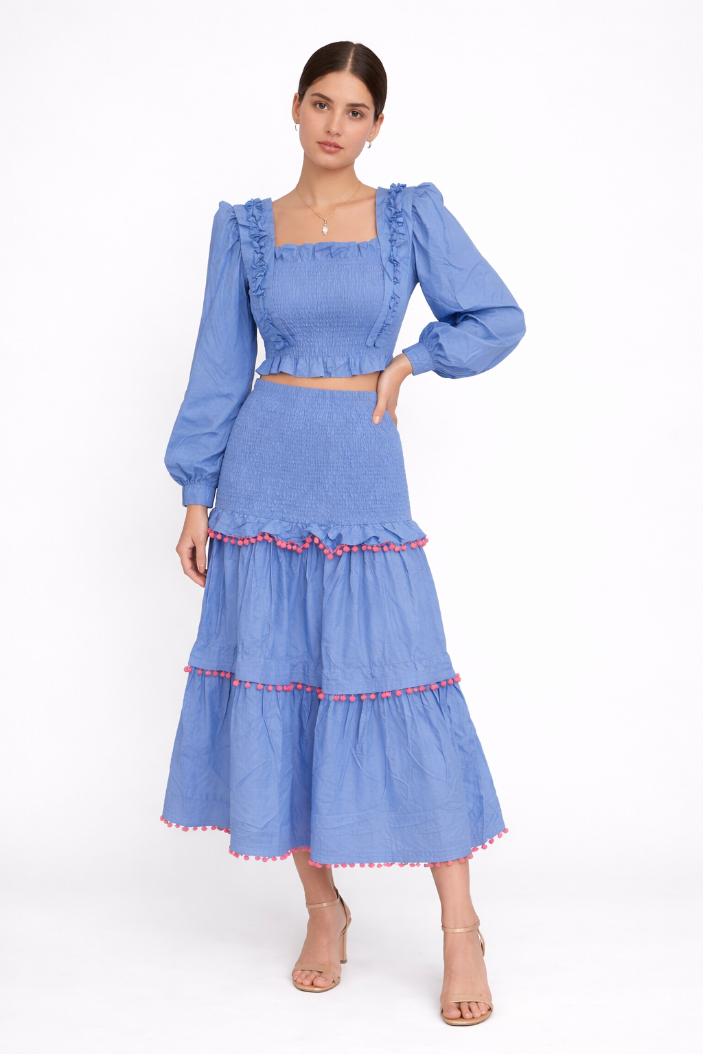 Luna Ruffle Skirt Set