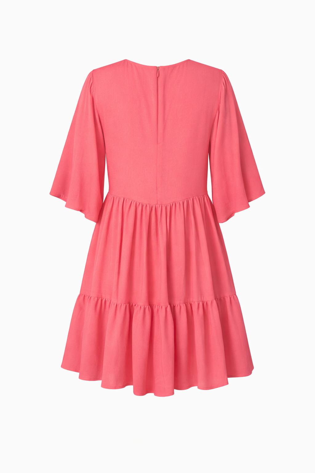 Lina Coral Mini Kleid