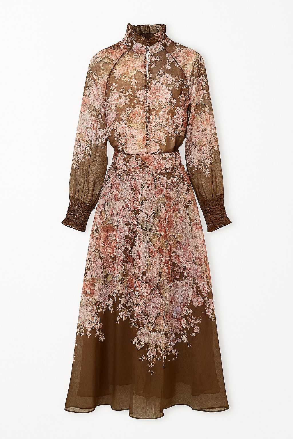 Vintage Bloom - Zweiteiliges Set mit Blumenprint