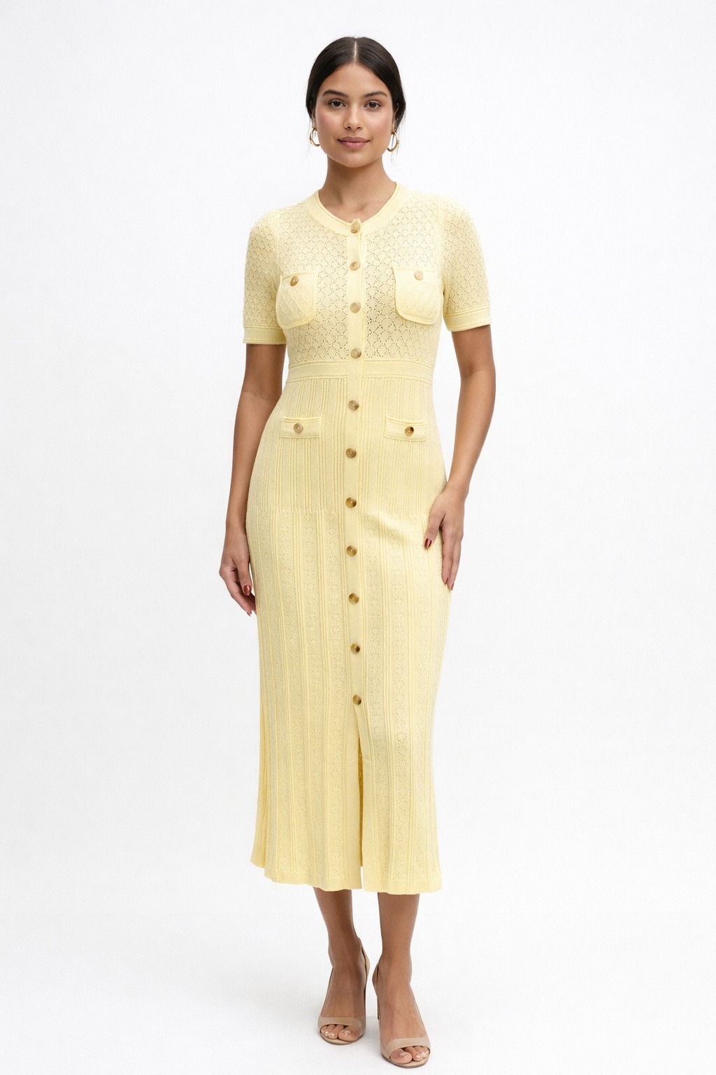 Lemon Luxe Kleid
