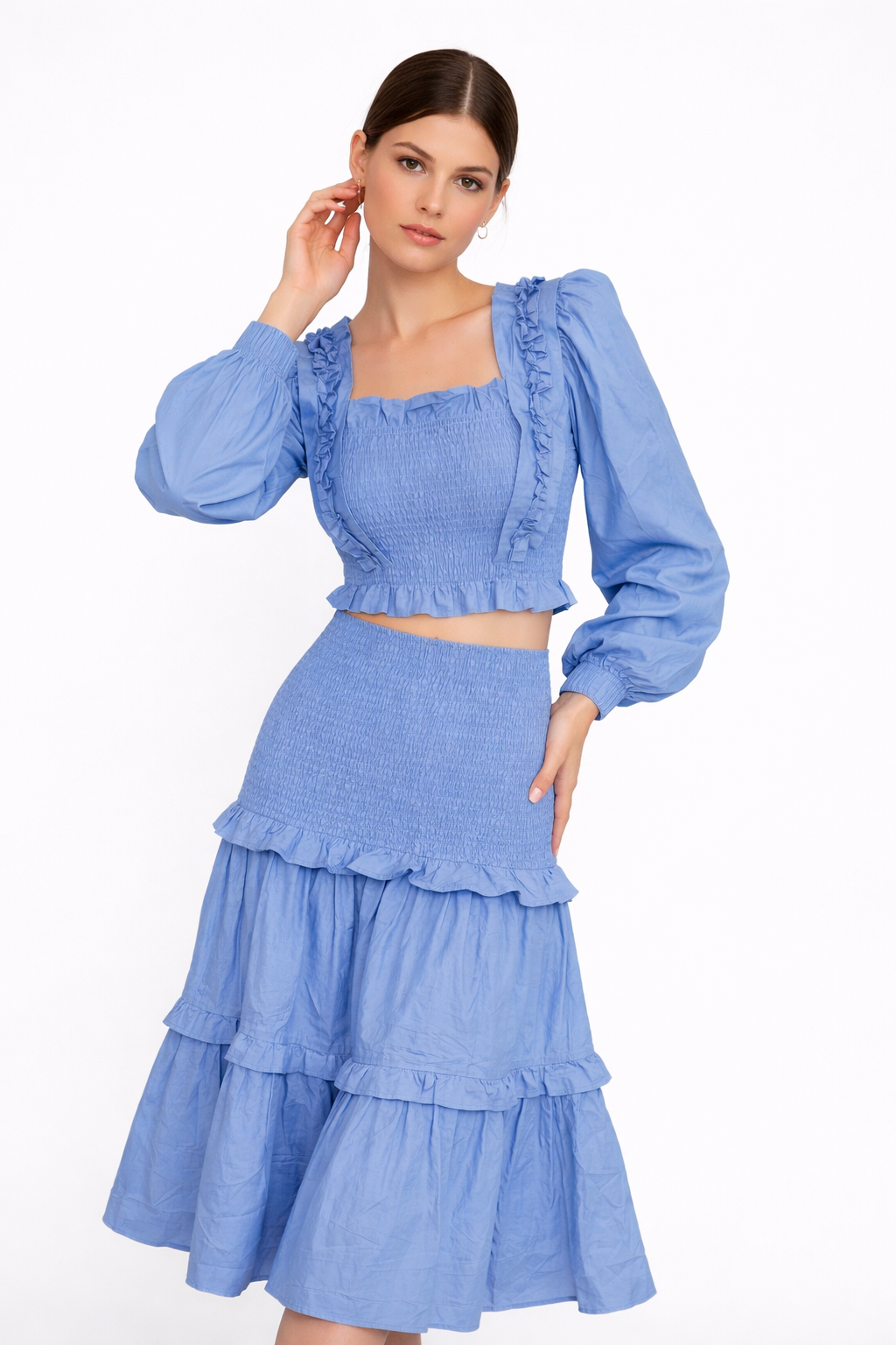 Luna Ruffle Skirt Set