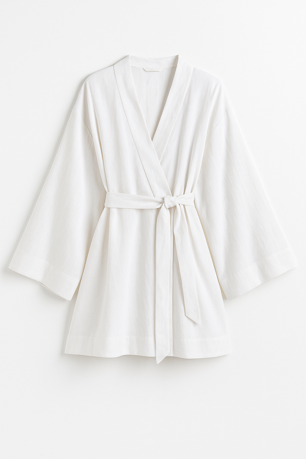 Isla – Leichter Kimono in Weiß